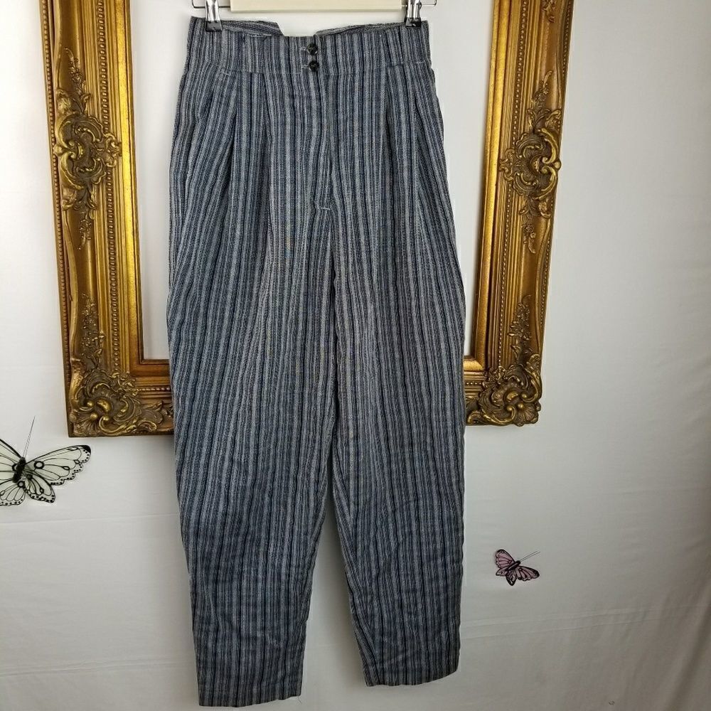 Spettro 90's vintage baggy striped trousers